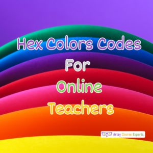 Hex Color Codes for Instructors & Coaches