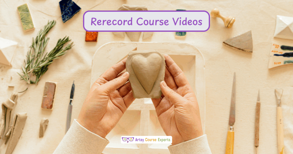 You are currently viewing When to Re-recordi Online Course Videos with a 2nd Take